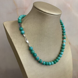 Genuine Green Turquoise necklace