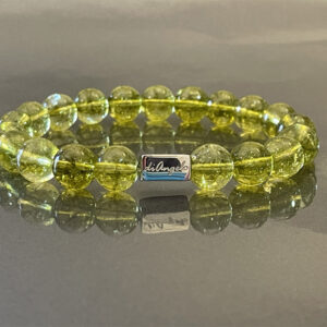 Peridot bracelet handcrafted in Rome