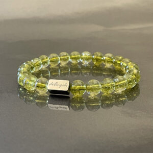 Peridot bracelet handcrafted in Rome